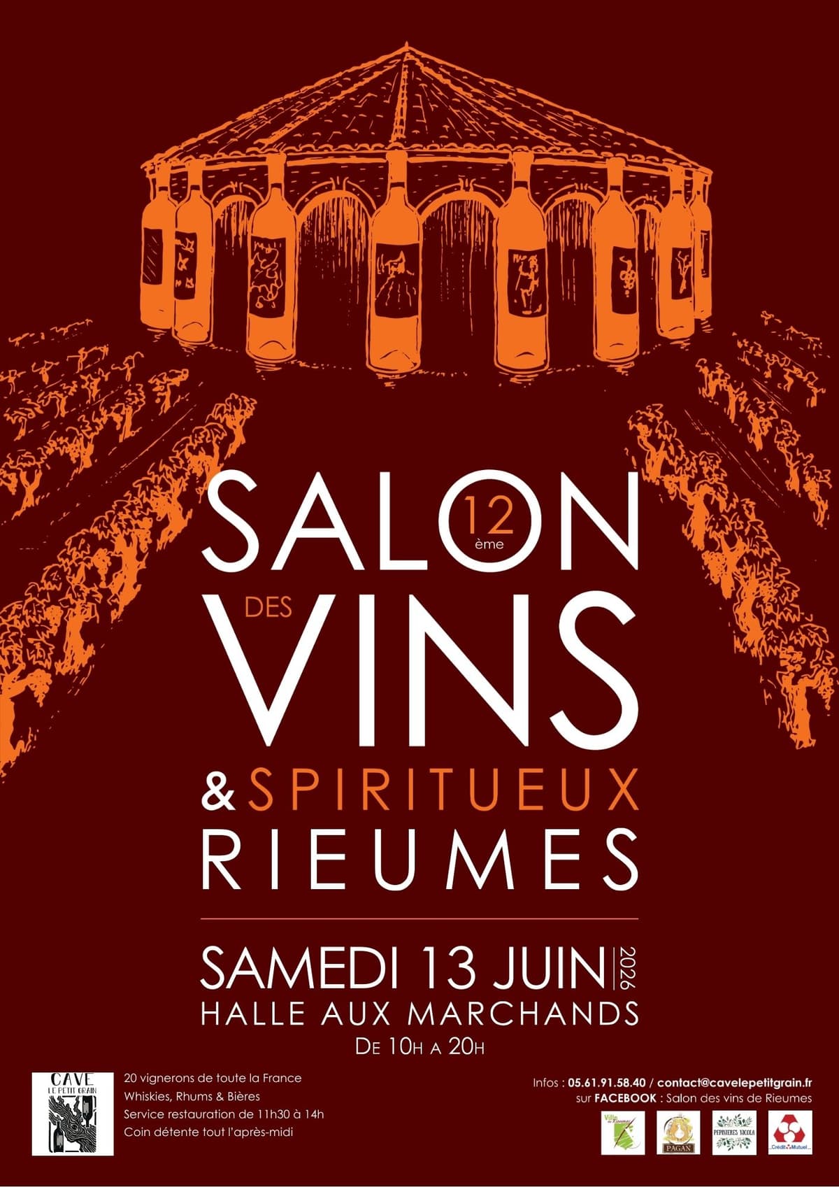 Illustration de l'événement : SALON DES VINS & SPIRITUEUX DE RIEUMES