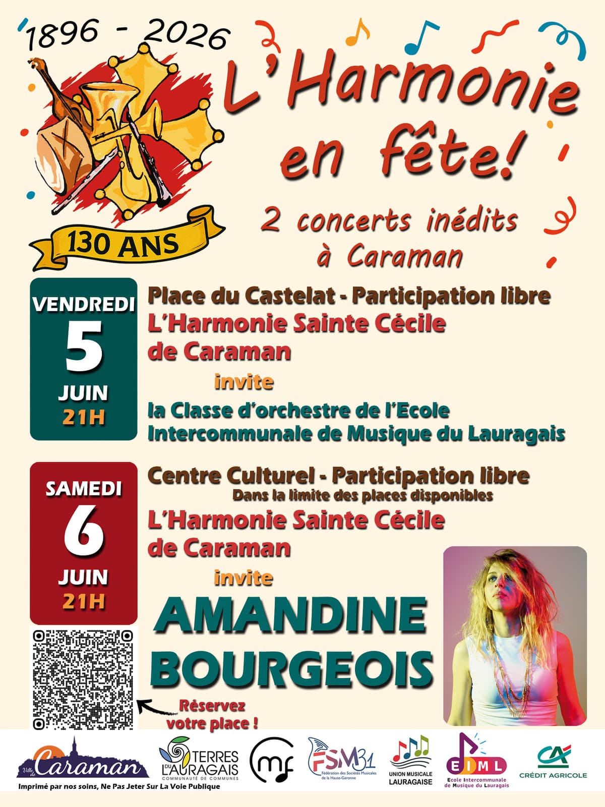 Illustration de l'événement : L'HARMONIE SAINTE-CECILE EN FÊTE