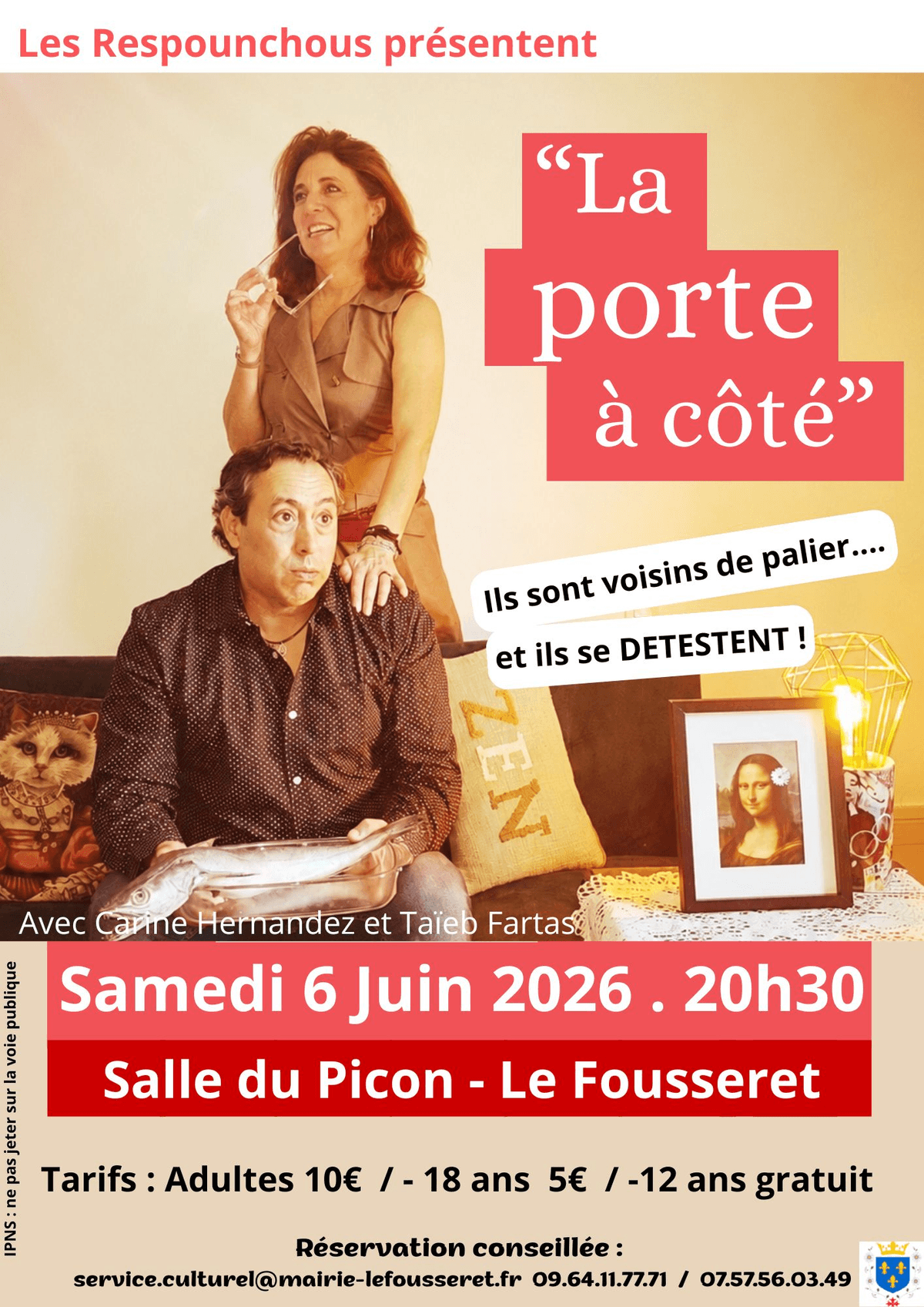 Illustration de l'événement : THEATRE "LA PORTE A COTE"