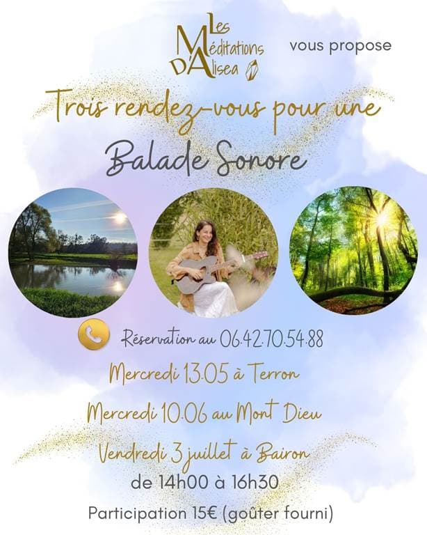 Illustration de l'événement : Balade Sonore