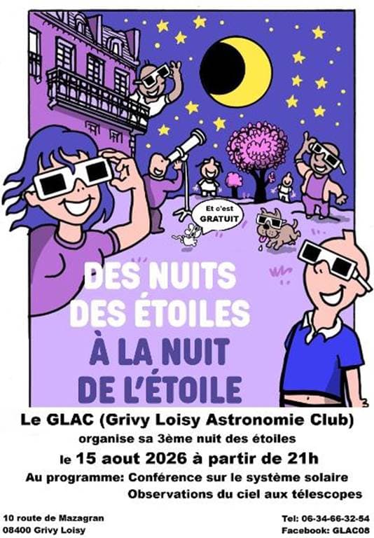 Illustration de l'événement : La Nuit des étoiles