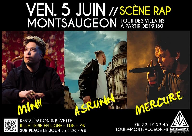 Illustration de l'événement : Scène Rap à la Tour des Villains