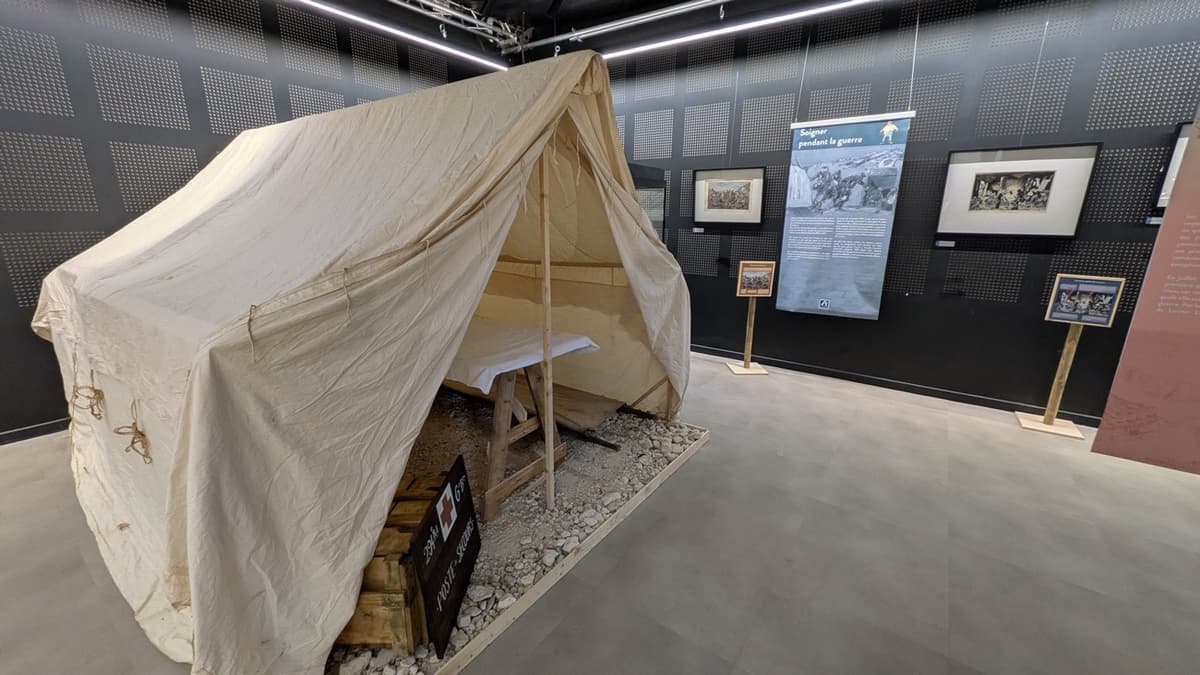 Illustration de l'événement : Exposition à la Caverne du Dragon : "Lucien Laby, un artiste dans la Grande Guerre"