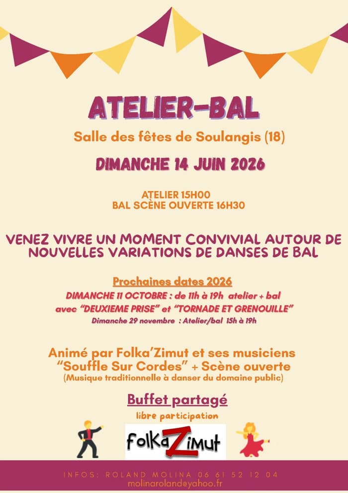 Illustration de l'événement : Atelier - Bal folk