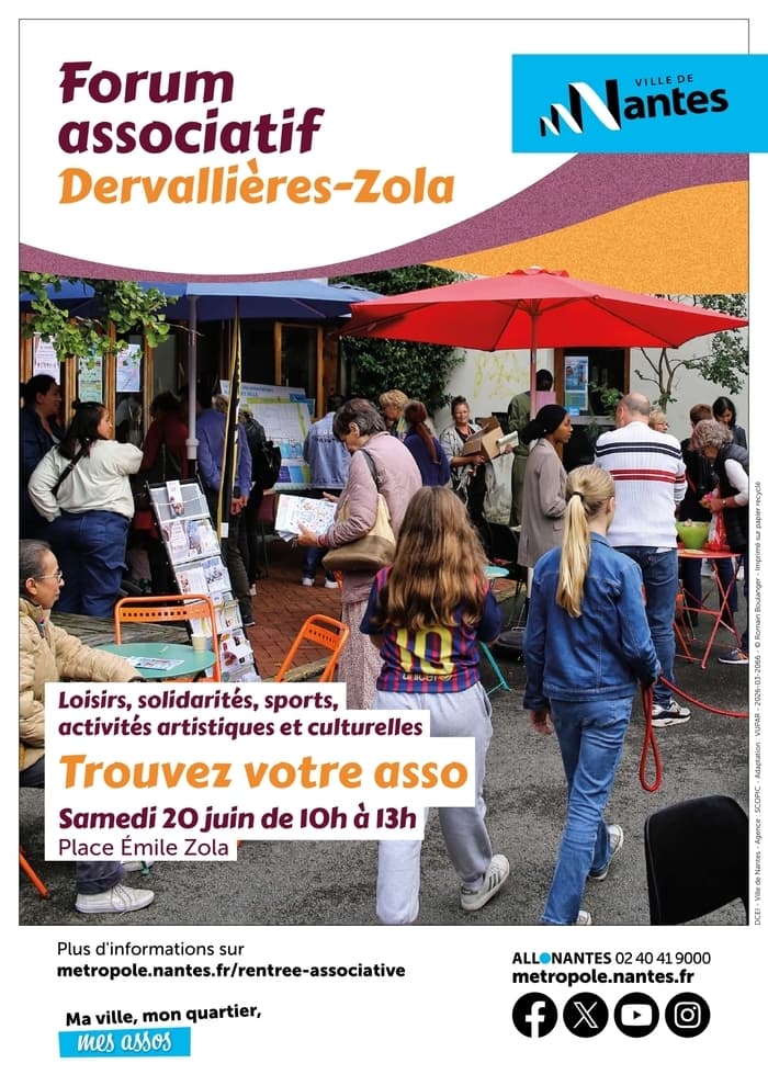 Illustration de l'événement : Forum associatif Dervallières Zola