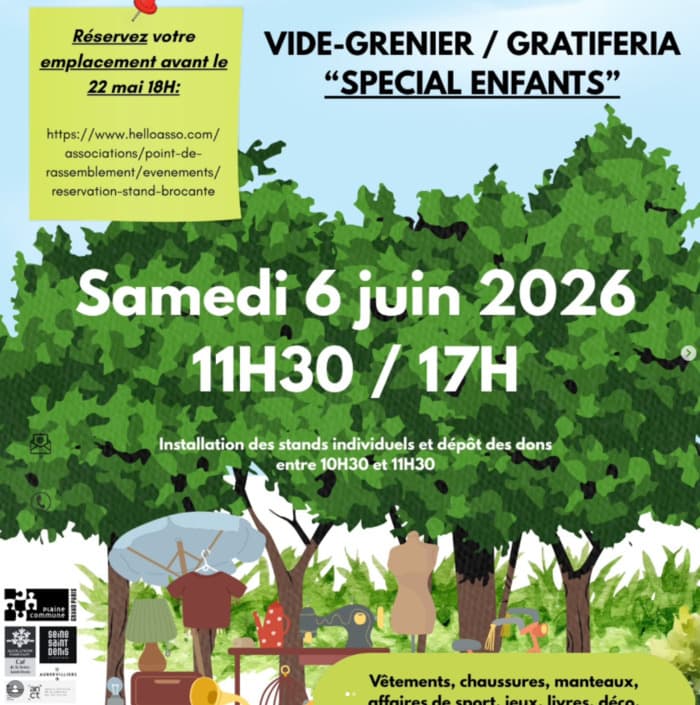 Illustration de l'événement : Brocante au jardin !