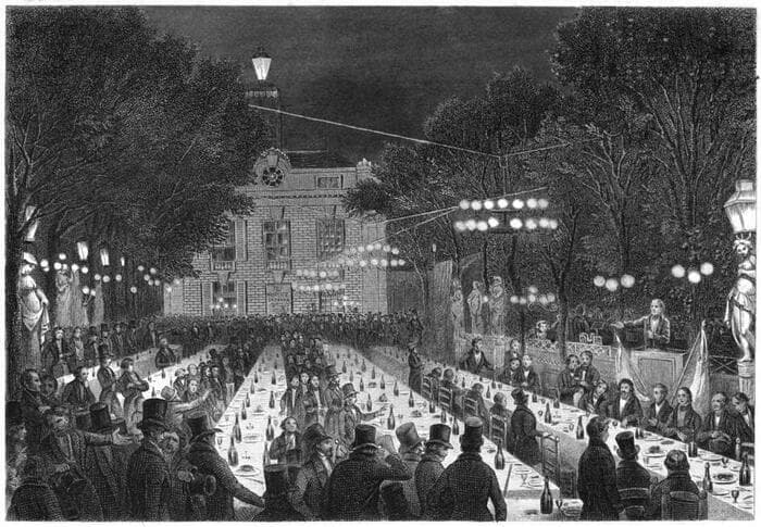 Illustration de l'événement : Banquet républicain