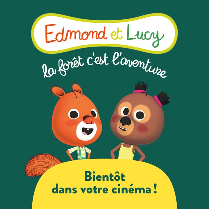 Illustration de l'événement : Ciné-P'tit Déj' : Edmond et Lucy - La forêt c'est l'aventure