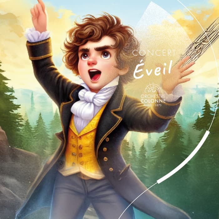 Illustration de l'événement : CONCERT-ÉVEIL · Beethoven et la Symphonie des Héros !