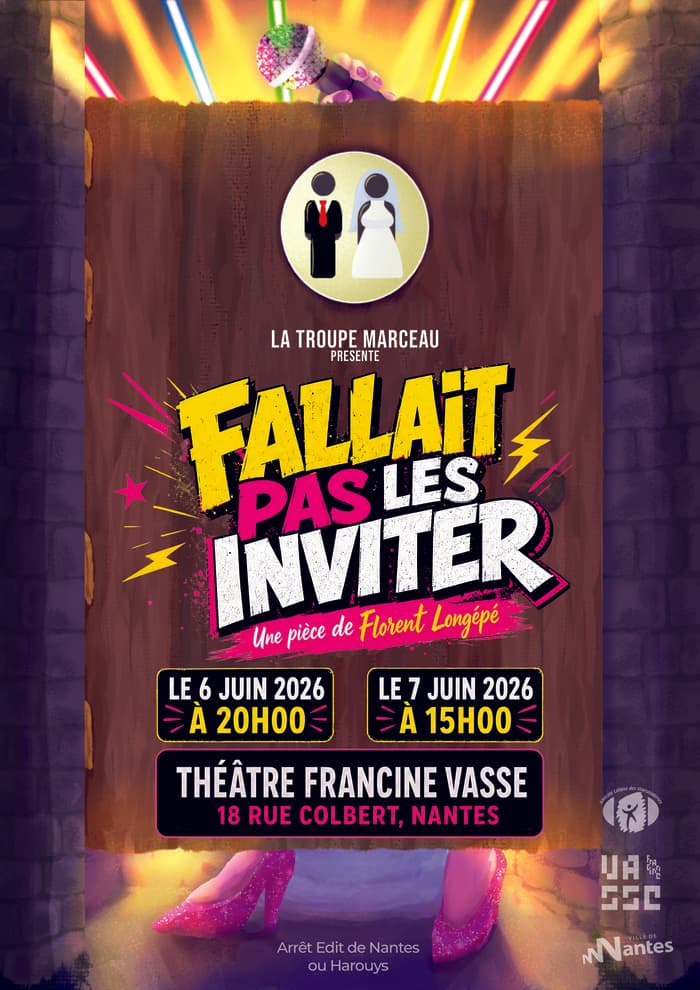 Illustration de l'événement : « Fallait pas les inviter ! » - Spectacle de théâtre