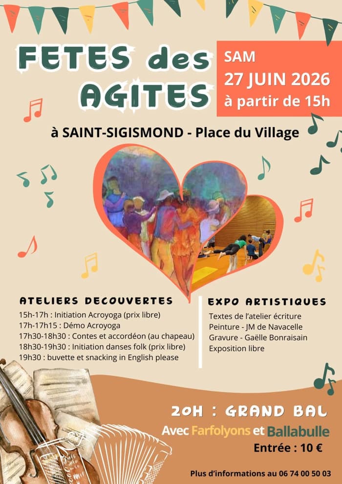 Illustration de l'événement : BAL FOLK - La fête des Agités