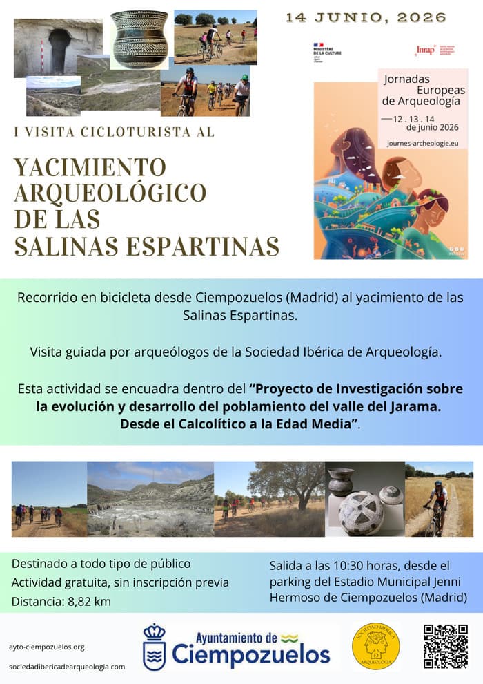 Illustration de l'événement : Visite cyclotouristique du site archéologique de Las Salinas Espartinas