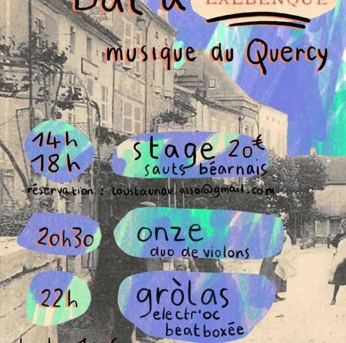 Illustration de l'événement : Stage sauts béarnais et bal trad