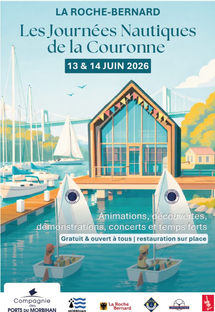 Illustration de l'événement : Stand "navigation durable" aux journées nautiques de la Couronne au port de La Roche Bernard