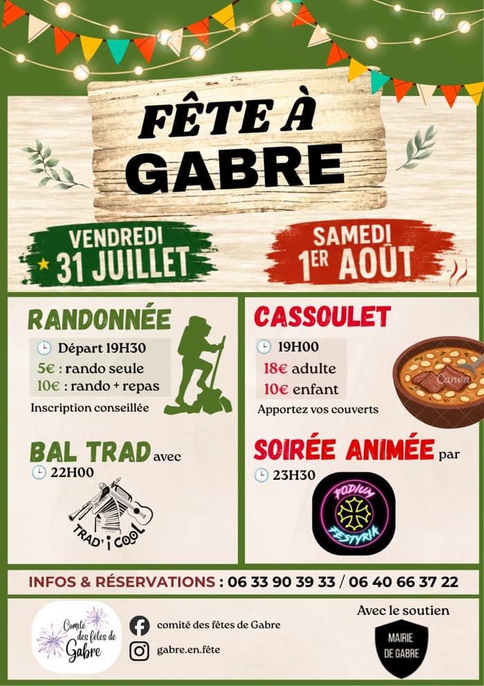 Illustration de l'événement : Bal trad avec Trad'i Cool à Gabre