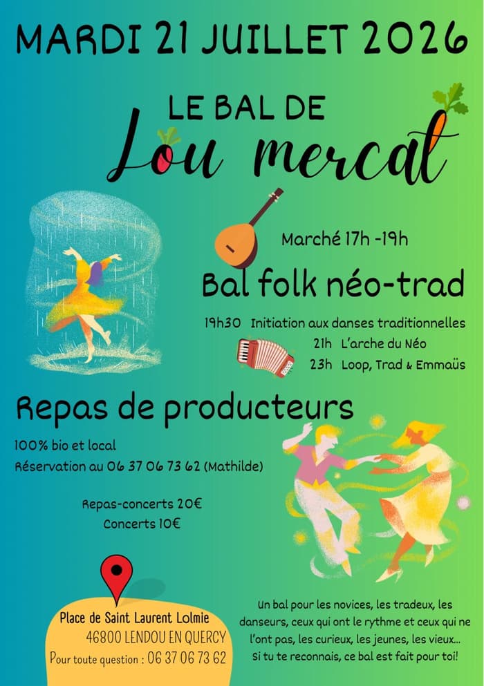Illustration de l'événement : Le bal de Lou Mercat