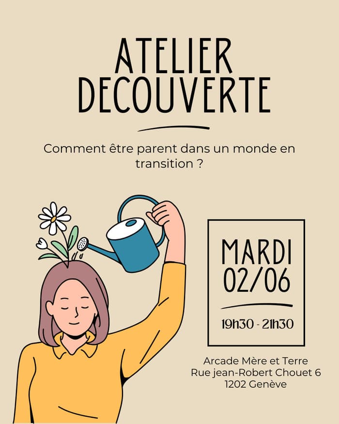 Illustration de l'événement : Parentalité et écologie : transformer l'angoisse en action
