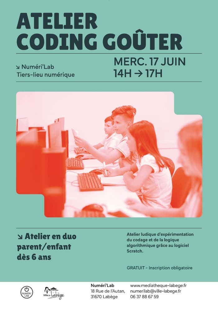 Illustration de l'événement : Coding goûter