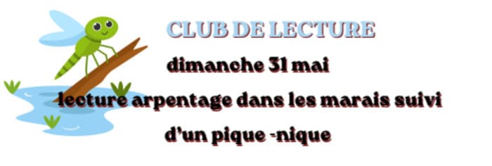 Illustration de l'événement : Lecture - arpentage dans les marais