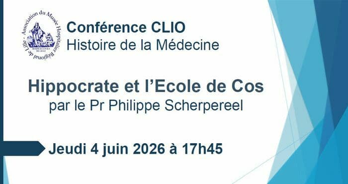 Illustration de l'événement : Conférence CLIO : Hippocrate et l’Ecole de Cos