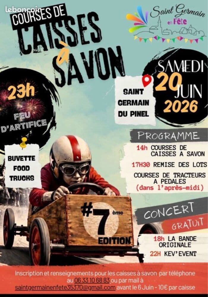 Illustration de l'événement : Course de caisses à savon
