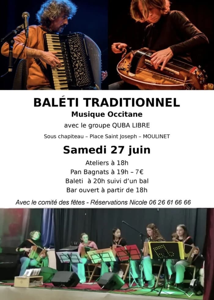 Illustration de l'événement : Premier baléti dans la vallée de la bévéra à moulinet