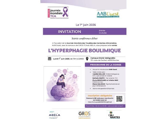 Illustration de l'événement : L’hyperphagie boulimique - Journée mondiale des TCA