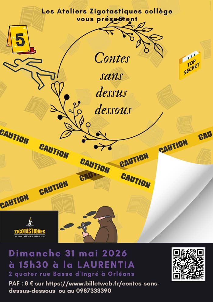 Illustration de l'événement : Spectacle- Contes sans dessus dessous