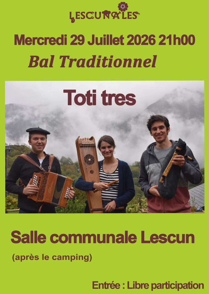 Illustration de l'événement : Toti tres Bal Trad