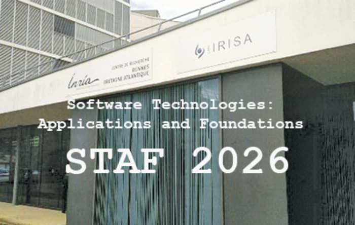 Illustration de l'événement : STAF - The Software Technologies: Applications and Foundations
