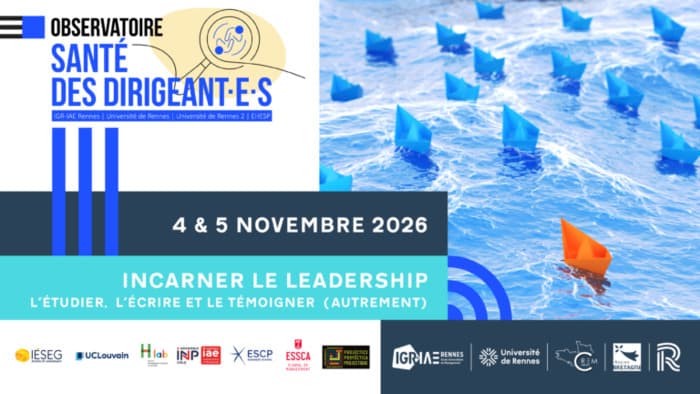 Illustration de l'événement : Colloque « Incarner le leadership »
