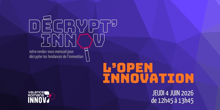 Illustration de l'événement : Décrypt'innov #5 : L'Open innovation