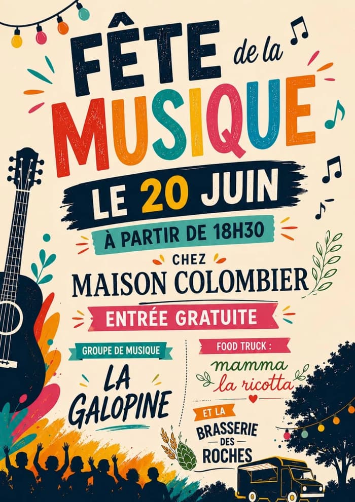 Illustration de l'événement : Fête de la musique Villette-de-Vienne