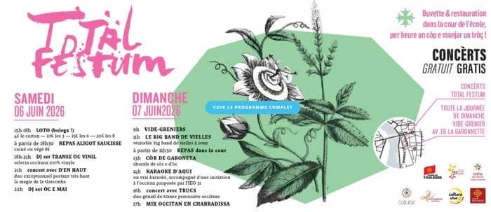 Illustration de l'événement : Concert Cridatz - week-end Total Festum