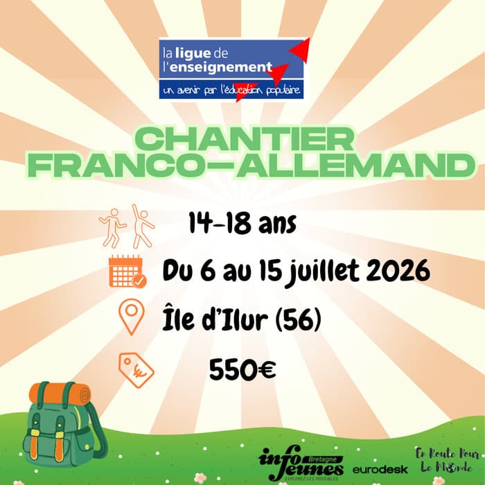 Illustration de l'événement : Chantier franco-allemand Île d'Ilur