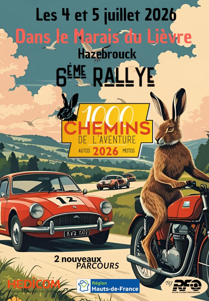 Illustration de l'événement : Rallye des 1000 chemins 2026