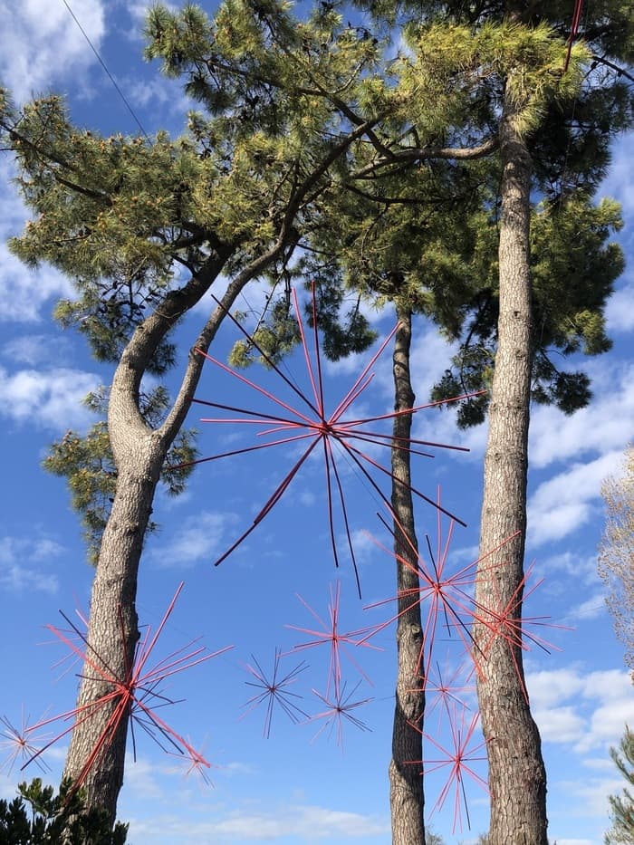 Illustration de l'événement : Anémochores, installation artistique par Marie-Hélène Richard