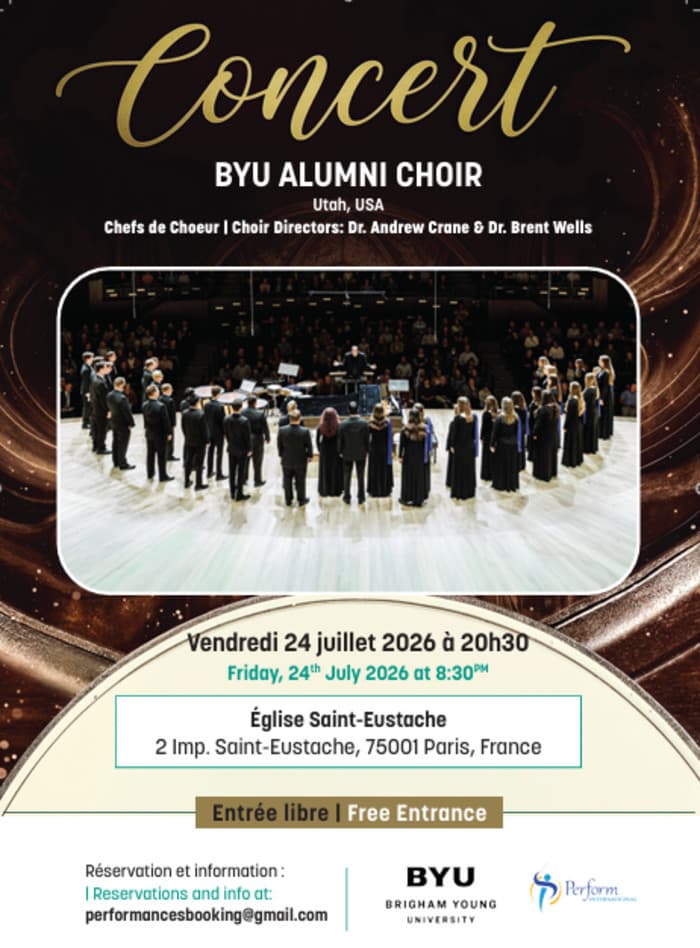 Illustration de l'événement : Concert du BYU Alumni Choir
