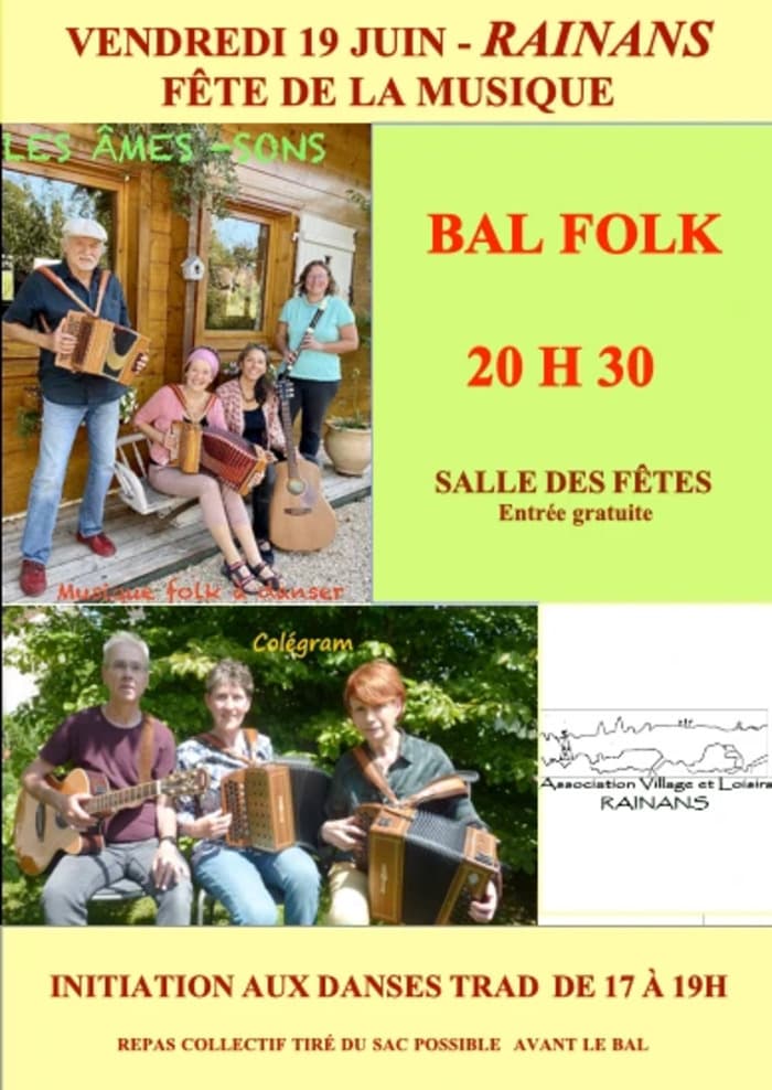 Illustration de l'événement : Fête de la musique-Bal Folk