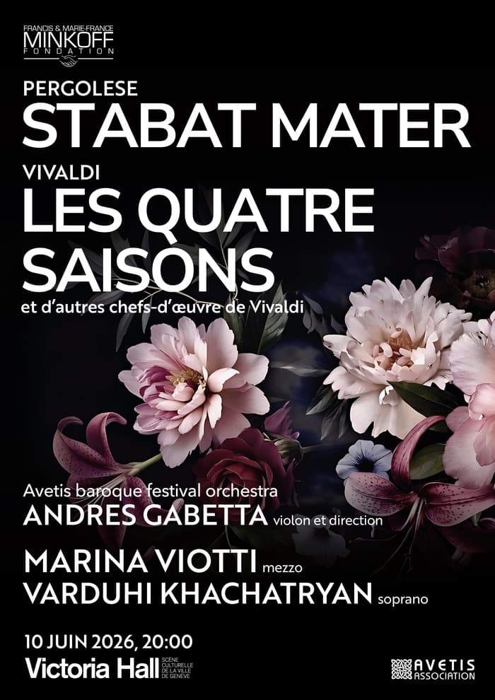 Illustration de l'événement : Pergolèse – Stabat Mater, Vivaldi – Les Quatre Saisons