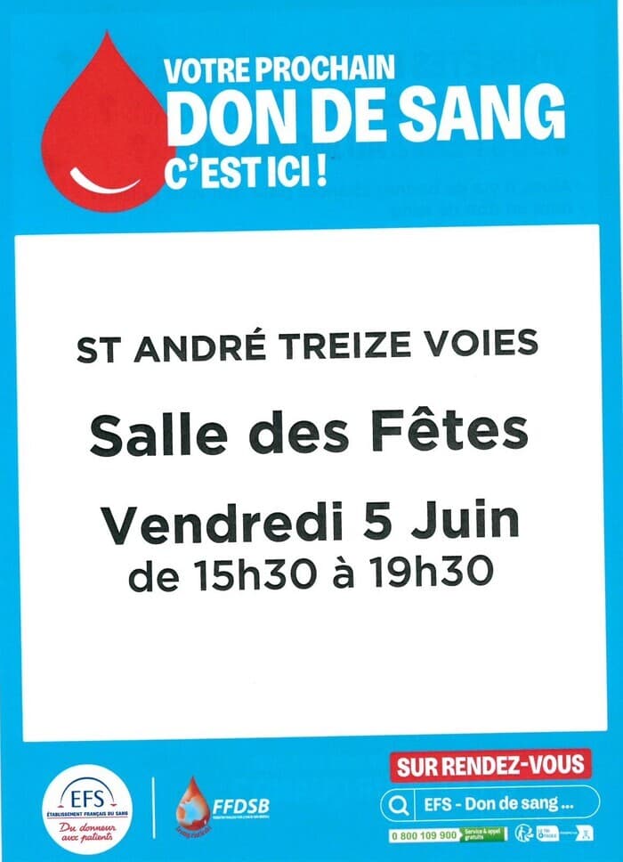 Illustration de l'événement : Don du sang
