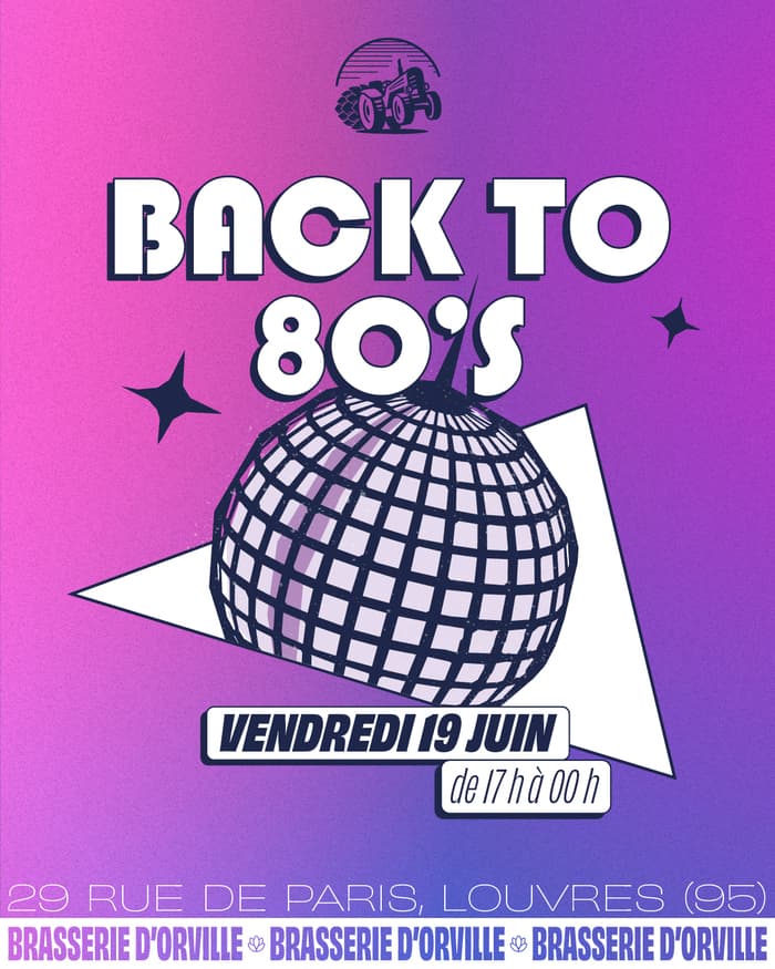 Illustration de l'événement : Back to 80's