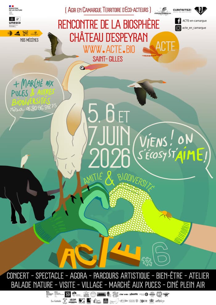 Illustration de l'événement : Festival de la biodiversité en Camargue : Acte # 6