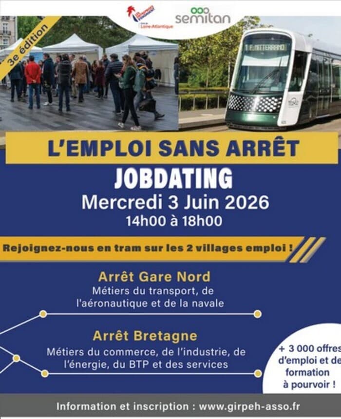 Illustration de l'événement : Job dating : L’emploi sans arrêt