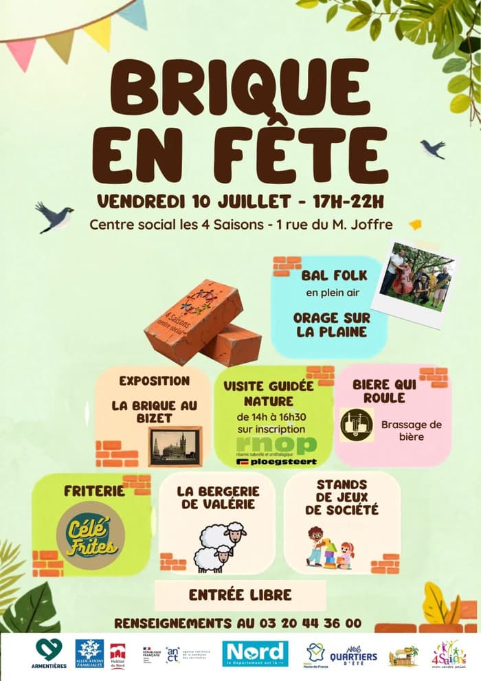 Illustration de l'événement : bal orage sur la plaine centre social 4 saisons