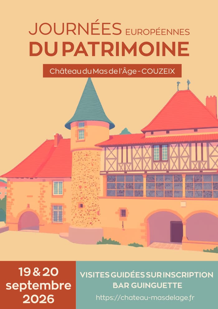 Illustration de l'événement : Visite guidée du château du Mas de l'Âge