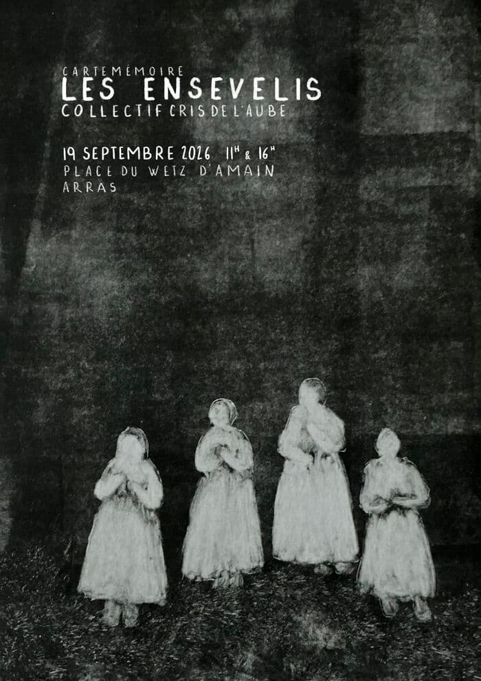 Illustration de l'événement : Office Culturel - Spectacle déambulatoire " Carte Mémoire, les Ensevelis"