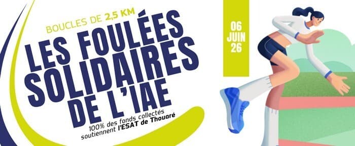 Illustration de l'événement : Les Foulées solidaires de l’IAE