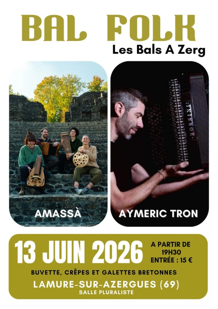 Illustration de l'événement : Bal folk avec Amassà et Kaléidoscope