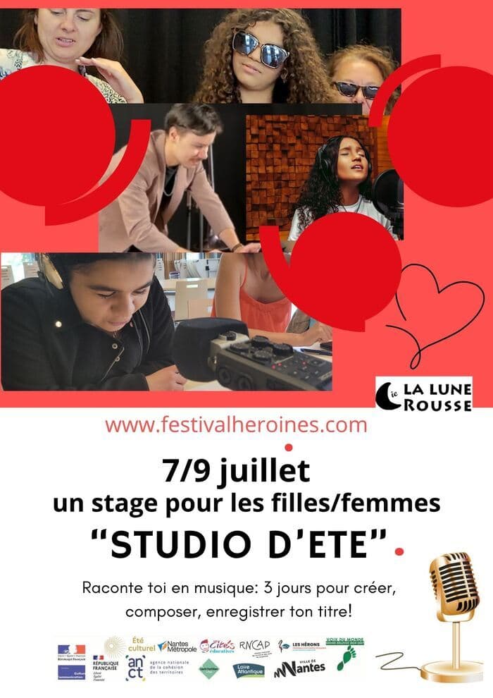 Illustration de l'événement : Studio d'été (Festival Héroïnes de 7 lieux)